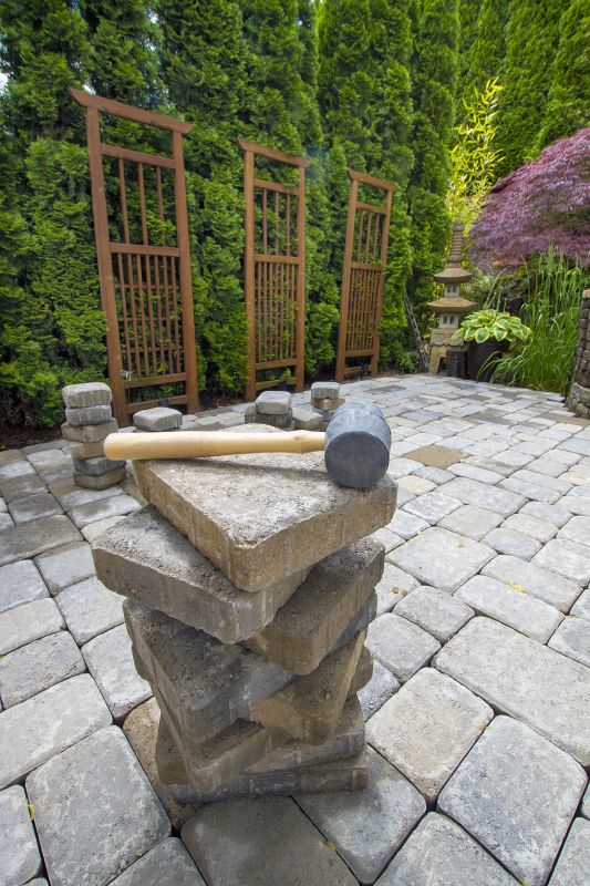 Products For Patio Pavers Installations in use
